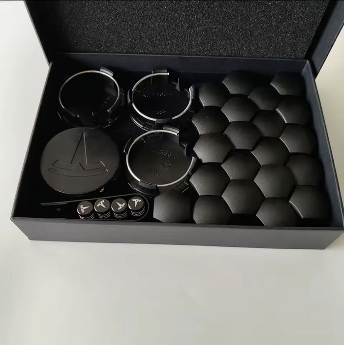 Kit centros de jantes TESLA