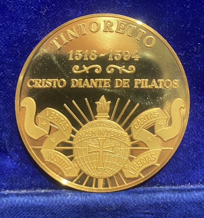 Medalha 173 CRISTO DIANTE DE PILATOS