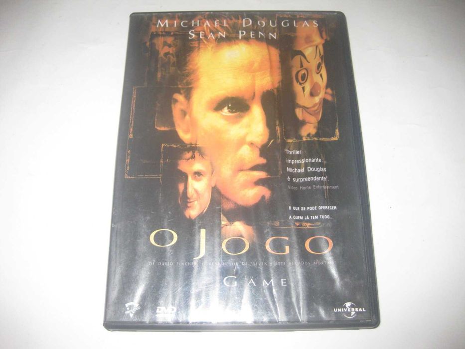 DVD "O Jogo" com Michael Douglas