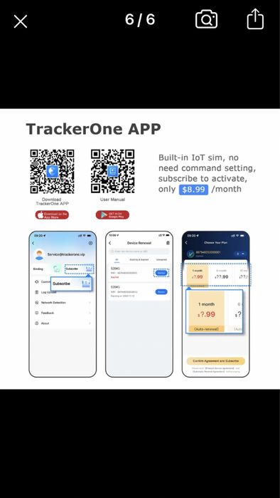 GPS -GSM трекер з власною sim картою.