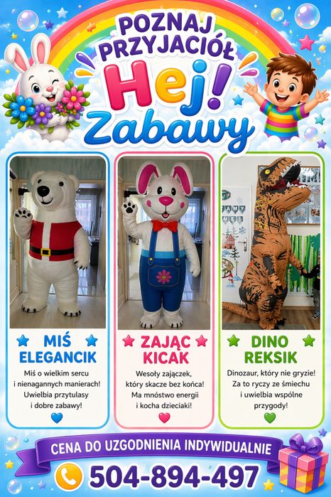 Animacje i zabawy dla dzieci-Ząbki i okolice