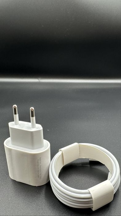 Zestaw Ladowarka 20W + Kabel Ligthning Usb-C 2m