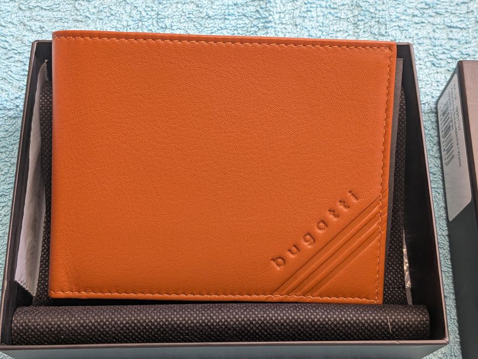 Portfel Bugatti Abbondio Cognac