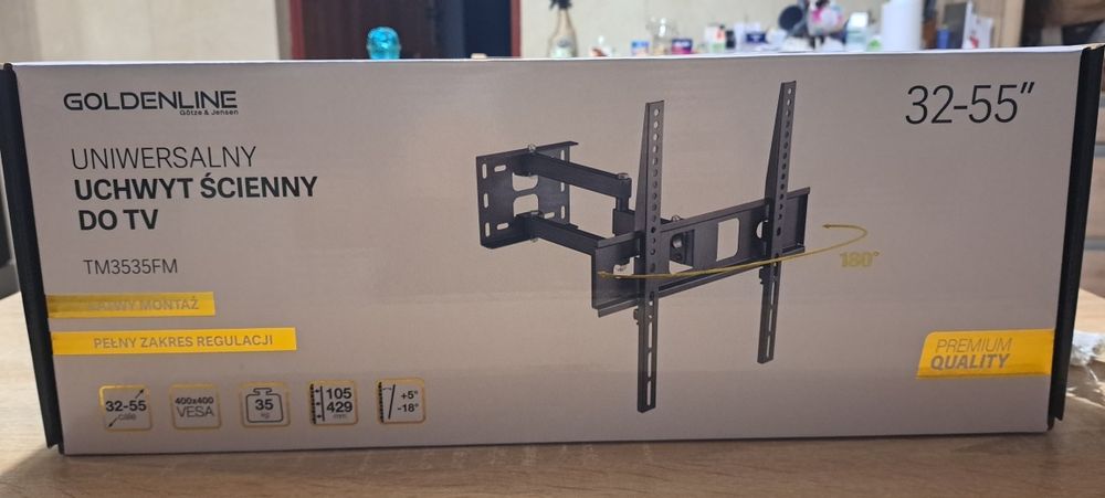 Sprzedam uniwersalny  uchwyt ścienny do tv
