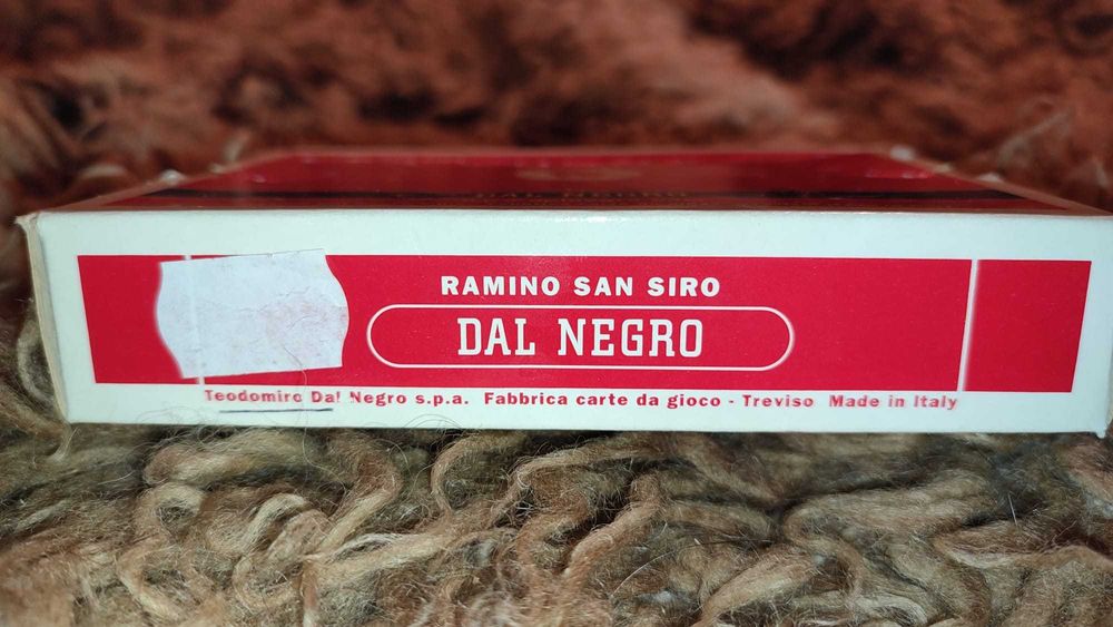 Włoskie karty do gry DAL NEGRO edycja: Ramino San Siro