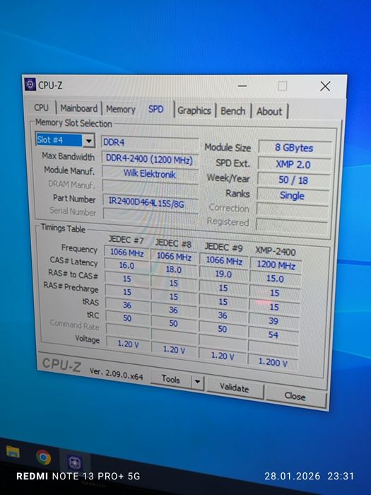 Pamięć RAM DDR4 16GB (2x8) 2400 CL15 GoodRAM IRDM X