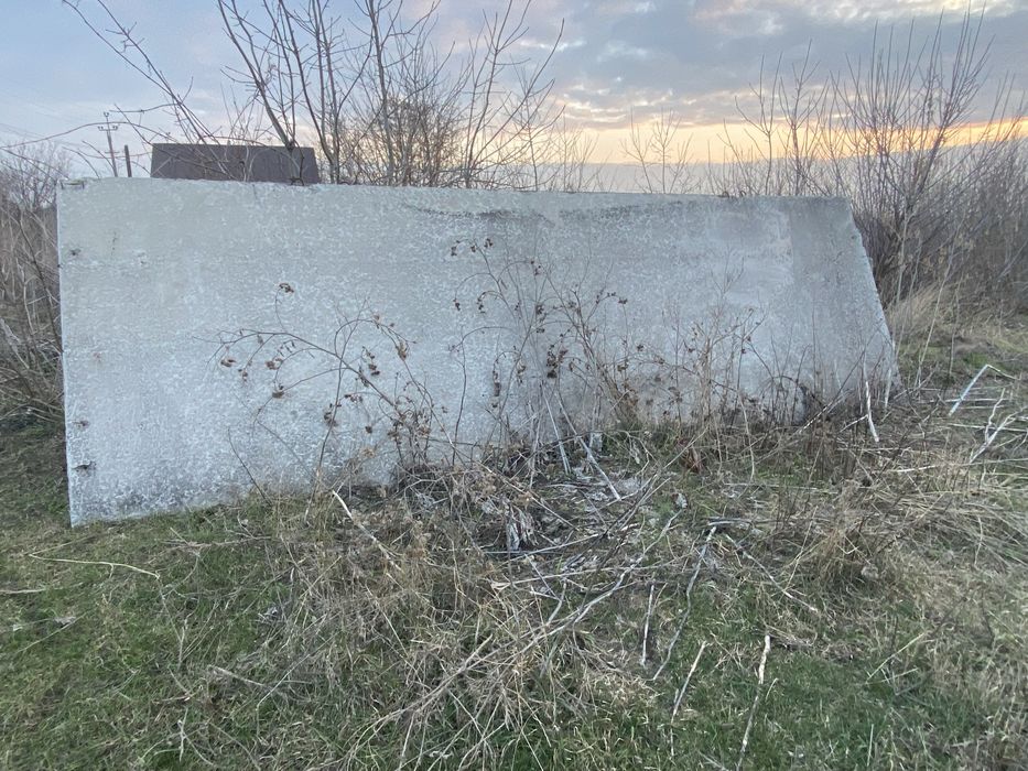 Продам плити нові заборні плити 2х6