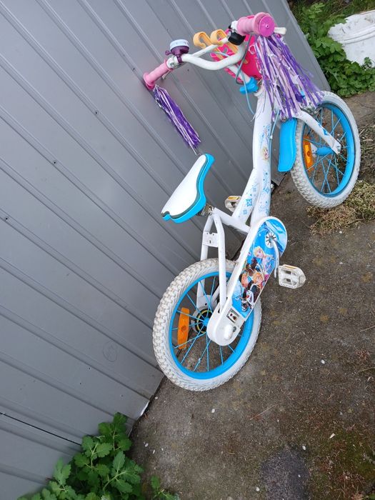 Rowerek 16 cal  kraina lodu