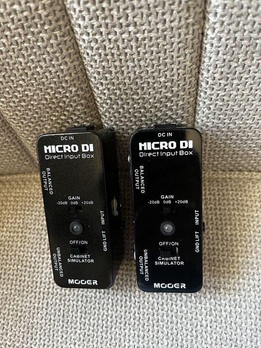 Duas DI ativas MOOER micro DI