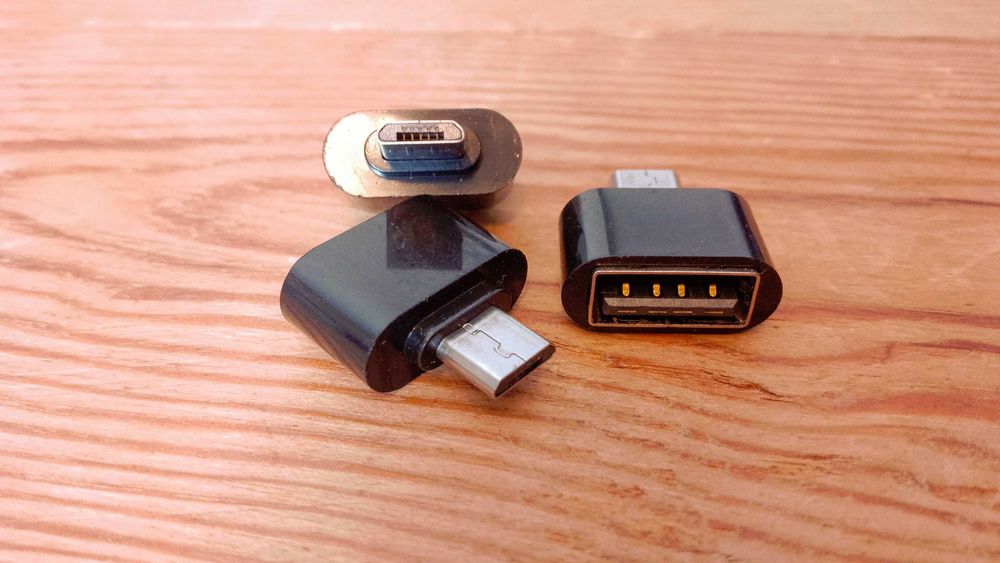 Przejściówka microUSB - USB