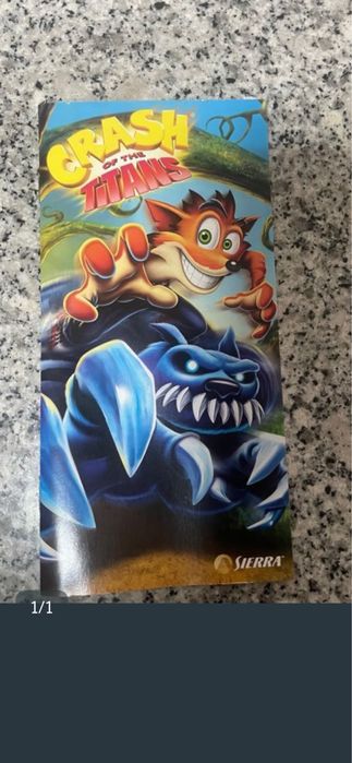 Manual jogo Psp Crash of the Titans