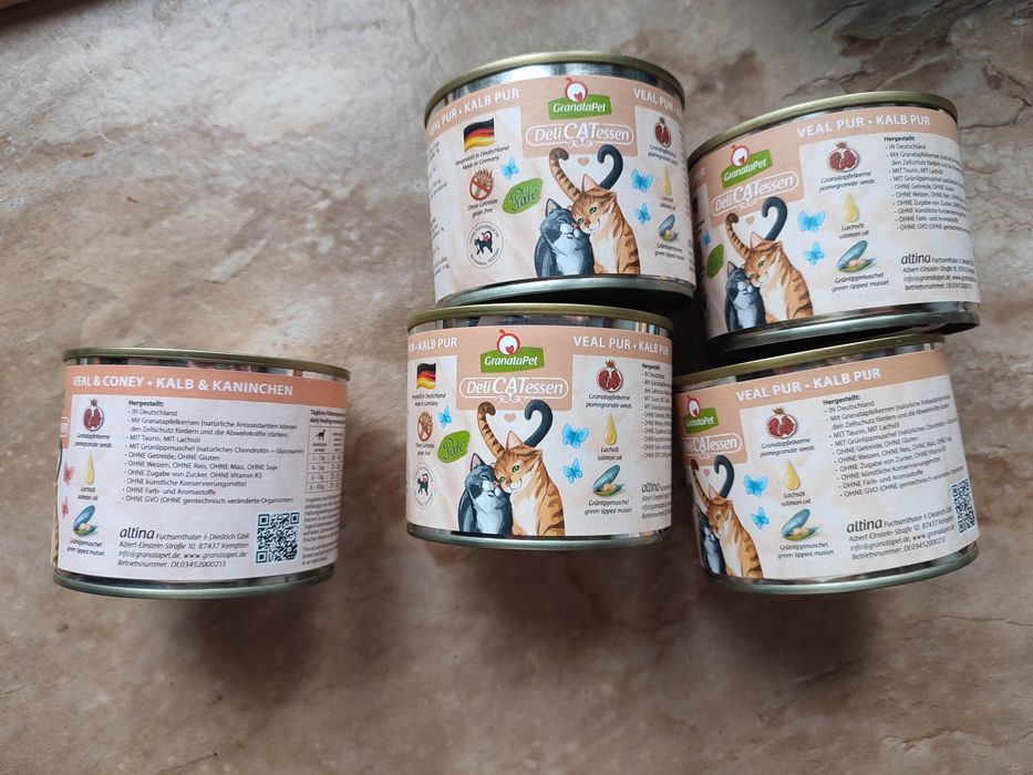 GranataPet DeliCatessen cielęcina, cielęcina i królik