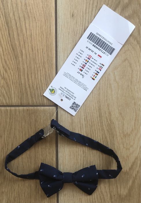 Granatowa muszka Coccodrillo S