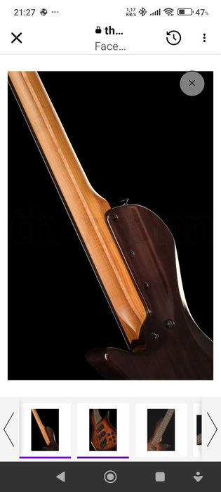 Harley Benton multiscale semi-novo