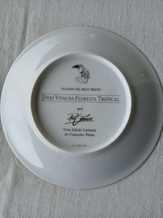 Pratos decorativos de coleção, 1991