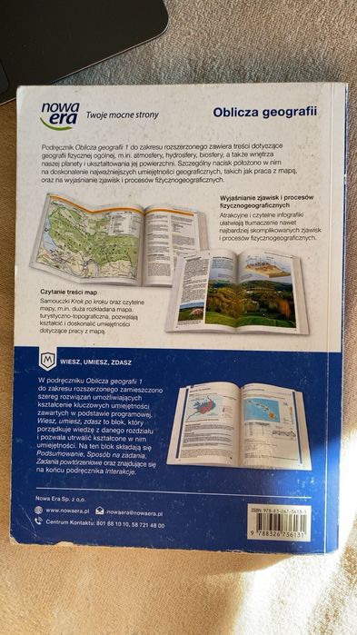 oblicza geografii 1, zakres rozszerzony, nowa era
