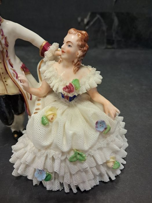 Escultura em porcelana Alemã