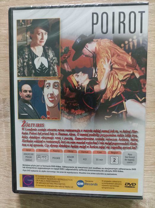 Poirot - Żółty Irys