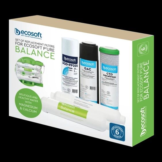 Комплект картриджів Ecosoft PURE Balance "6 місяців" (CHV5PUREBAL)