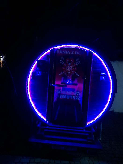Mobilne jacuzzi sauna balia bania wynajem Limanowa i okolice