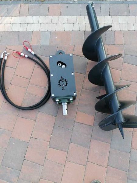 Wiertnica hydrauliczna dołownik minikoparki ładowarki traktora Wysyłka