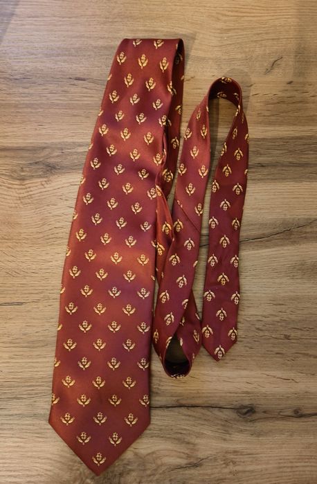 Męski krawat jedwabny Aberlour Hand Made