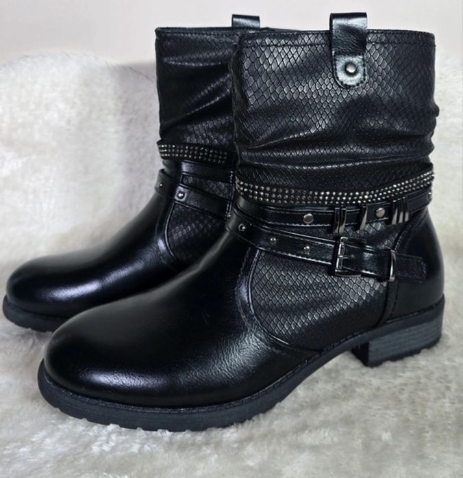 Czarne botki blue boc EUR 40