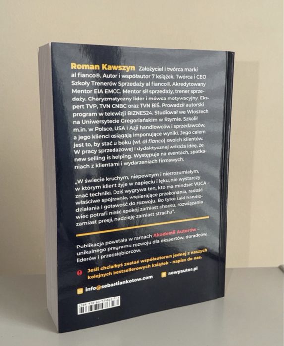 Sprzedawaj ! sekrety najlepszych Praca zbiorowa Roman Kawszyn Vuca do Bani Mindset skutecznego handlowca Brian Tracy