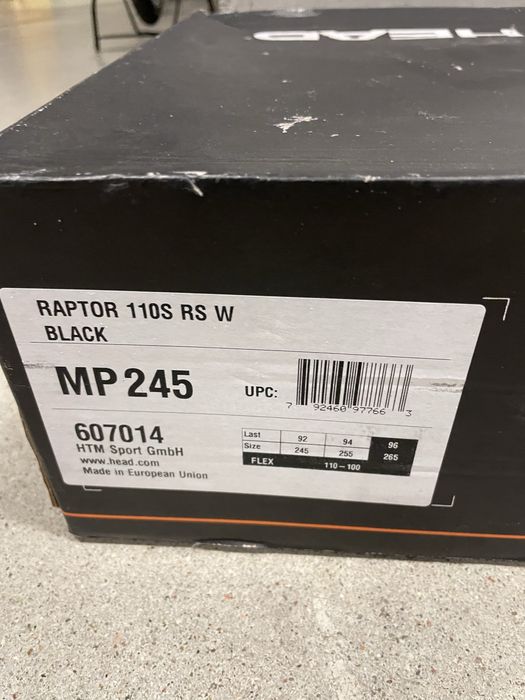 Buty narciardkie Head raptor 110rs 24,5