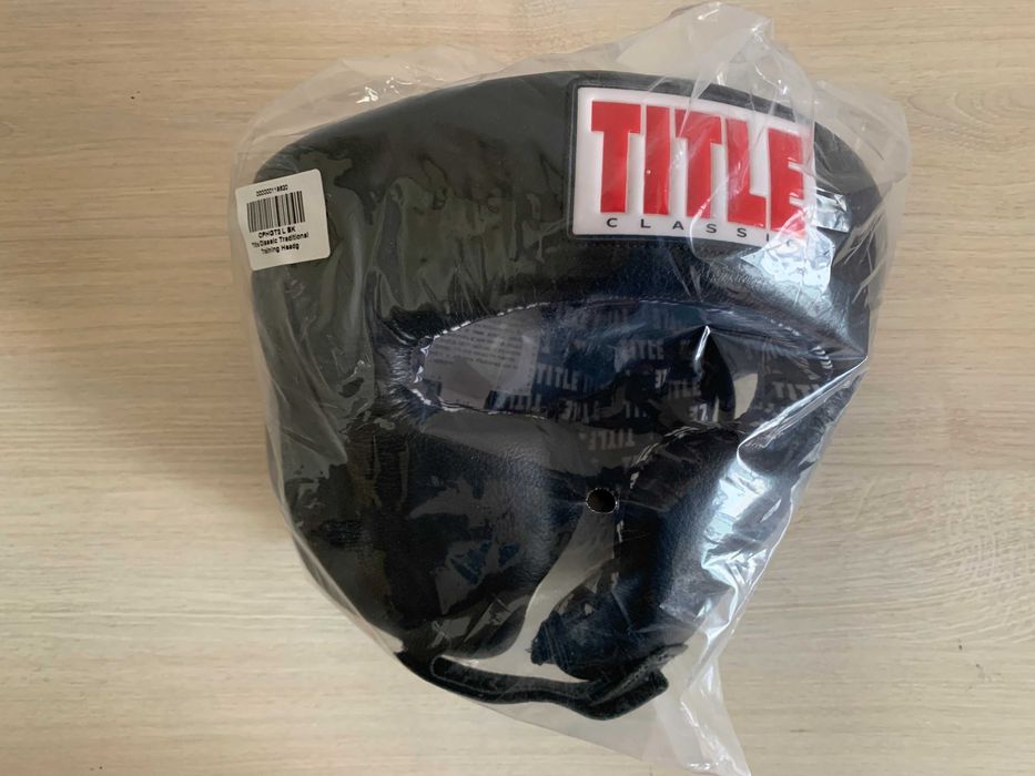 Боксерский шлем TITLE Classic Traditional Training Headgear 2.0 из натуральной кожи