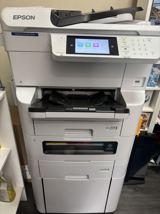 Impressora Epson C-8100 , plastificafora e gullotina