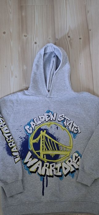 Подростковое худи толстовка Golden State Warriors для мальчика ~7 лет (рост 122-128)