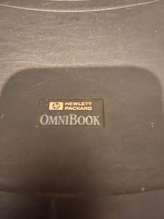 HP OmniBook 5700CTX retro vintage Pentium MMX kolekcjonerski