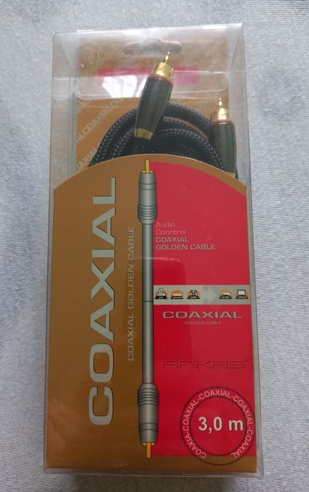 Wtyk Coaxial (cinch)  3.0m