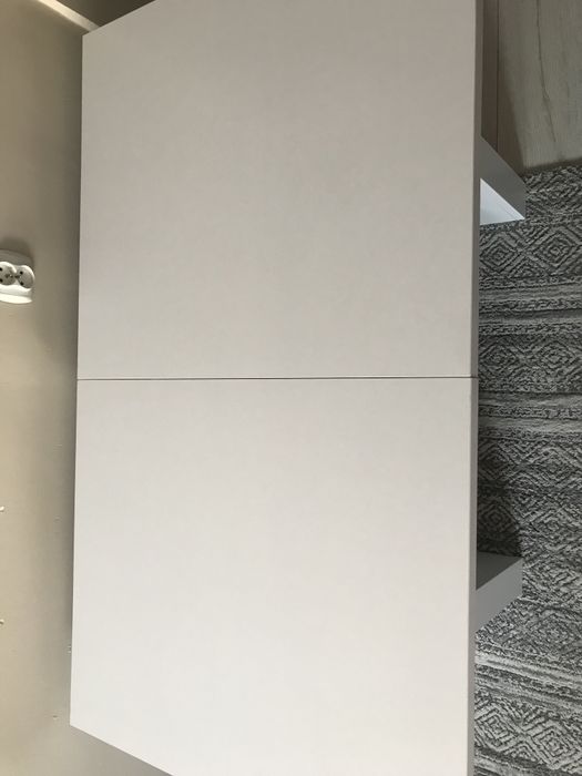 Ławostół biały rozkładany