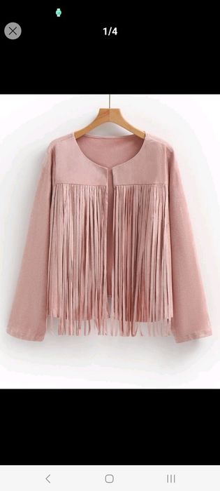 Marynarka z frędzlami