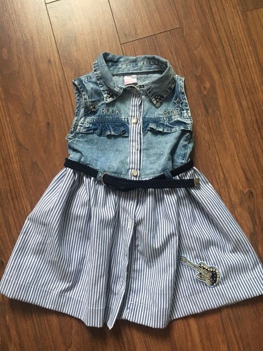 Продам детское джинсовое платье