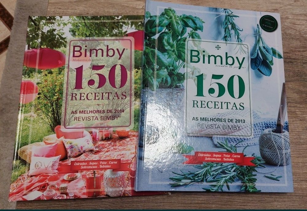 Livros de receitas da bimby