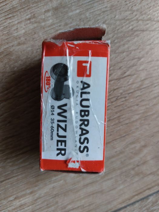 Wizjer Ø14 nikiel-Satyna 35-60MM Alubrass judasz WAL14N nowy