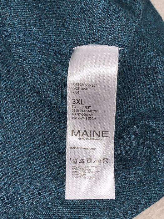 Поло теніска чоловіча великого розміру Maine 3XL