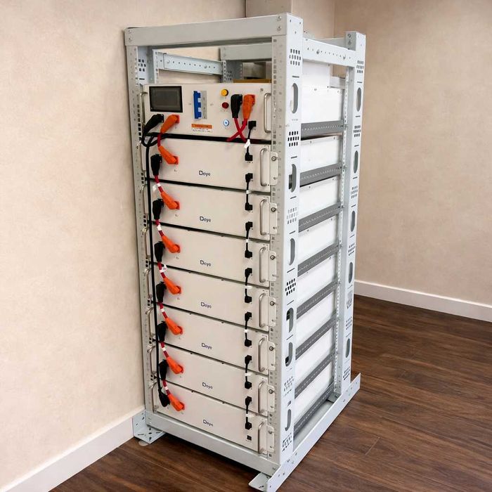 Стійка для Deye акумуляторів і інвертора