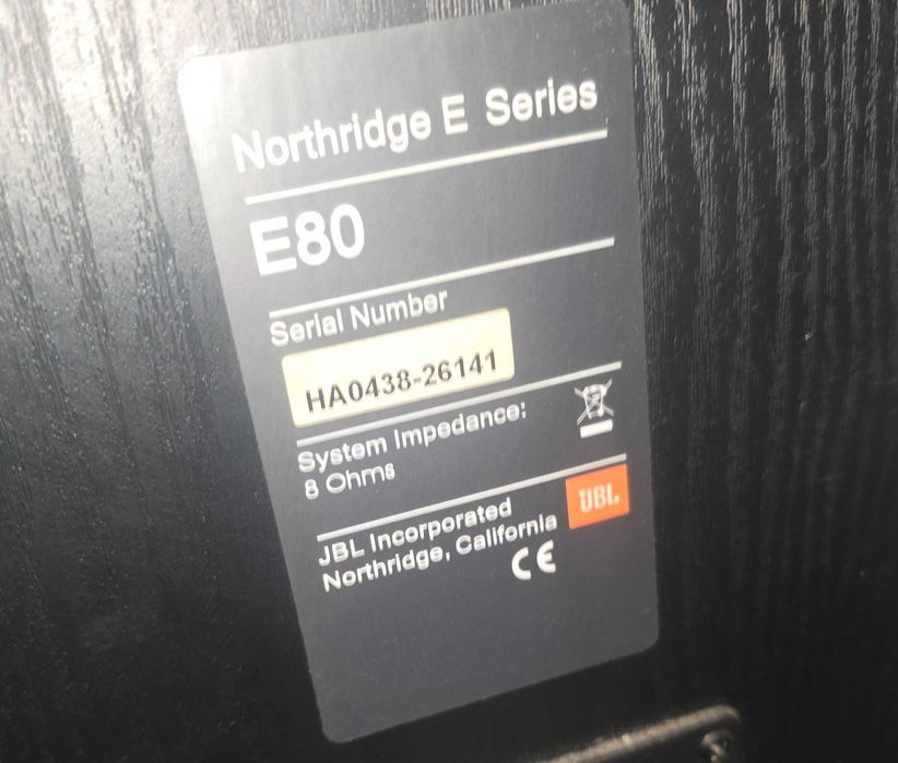 Głośniki jbl e 80