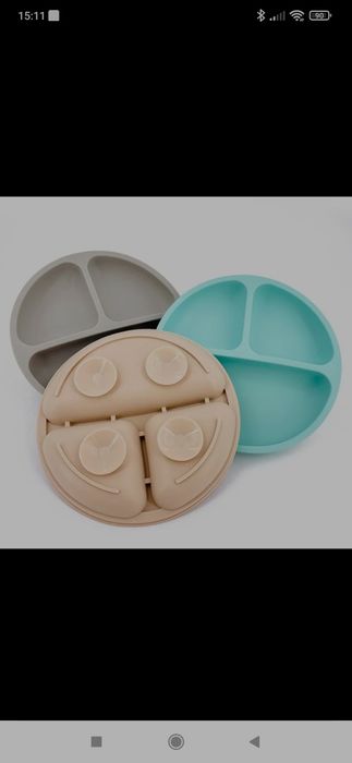 Prato refeição bebê