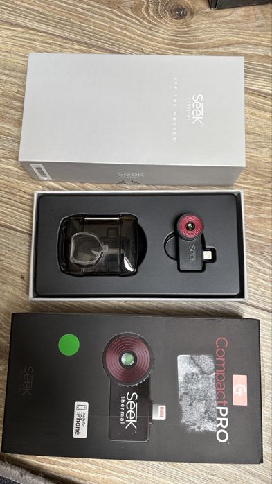 Kamera termowizyjna Seek Thermal Compact Pro ios + Micro lens free