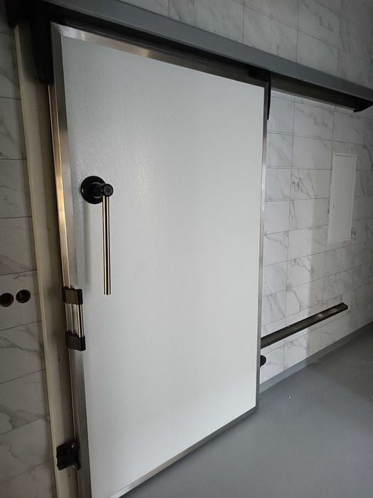 Drzwi przesuwne do mroźni chłodni automatyczne