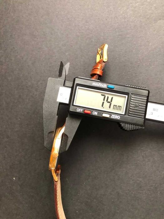 cauny calibre AS1130 relógio corda pulso homem plaquê ouro 20 microns