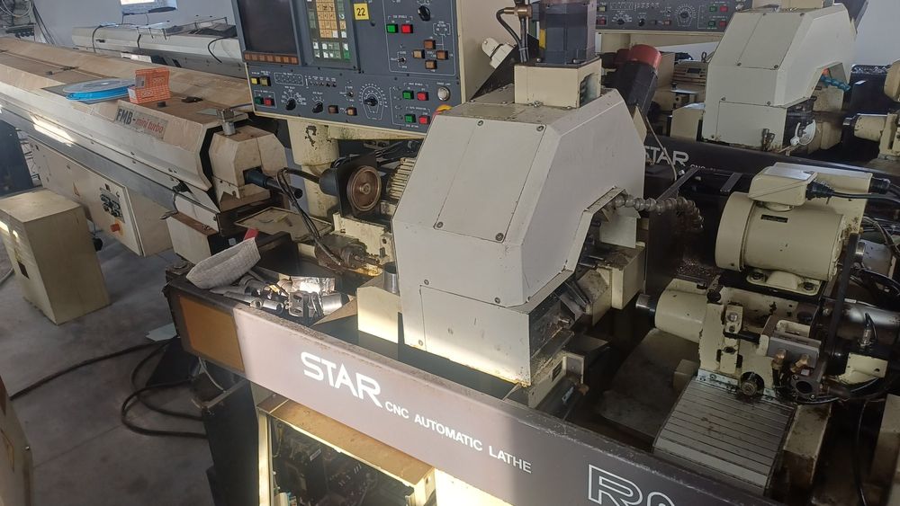 4x tokarka cnc Star RNC-16B, automat tokarski swiss