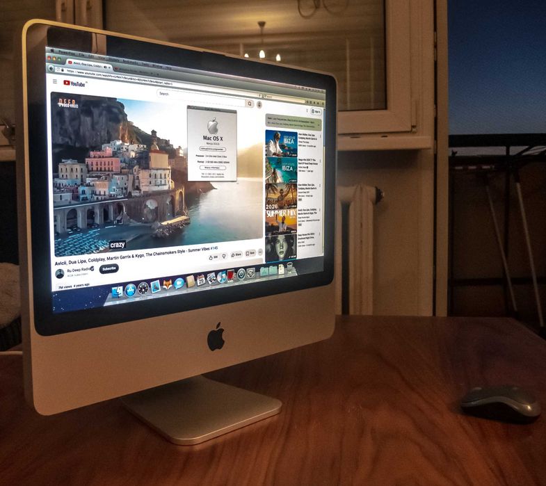 iMac 20" A1224 (2008), 2 GB RAM, 250 GB, Mac OS X 10.6.8