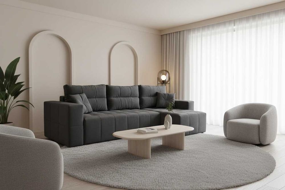 Угловой диван "Неаполь"  восхищает своим шикарным внешним видом