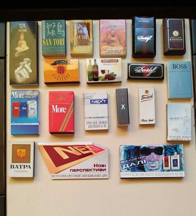 Спички ресторанов,отелей,казино